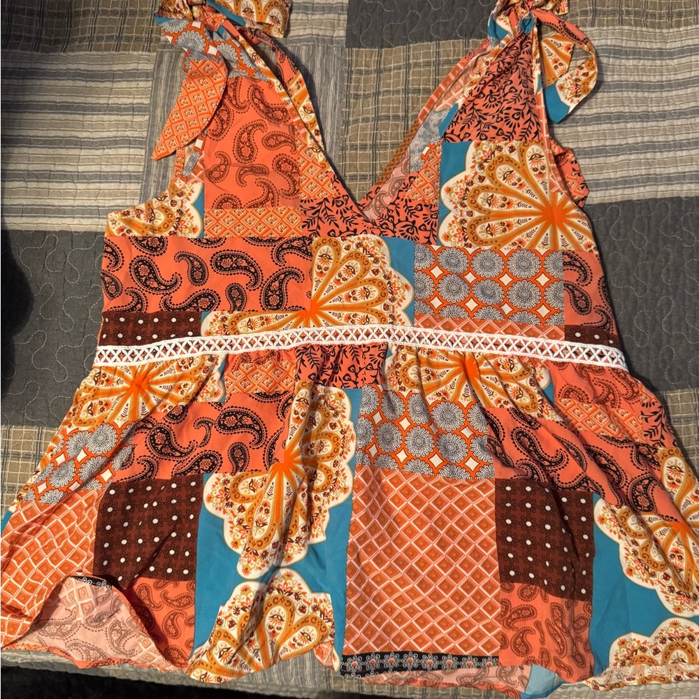 Women’s cute spring boho top